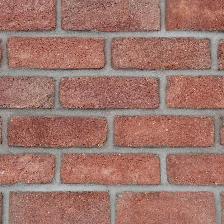EY04 Kırmızı el yapımı tuğla yüzey dokusu